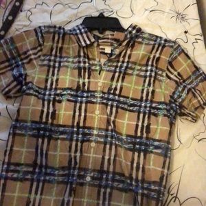 burberry shirt 14y